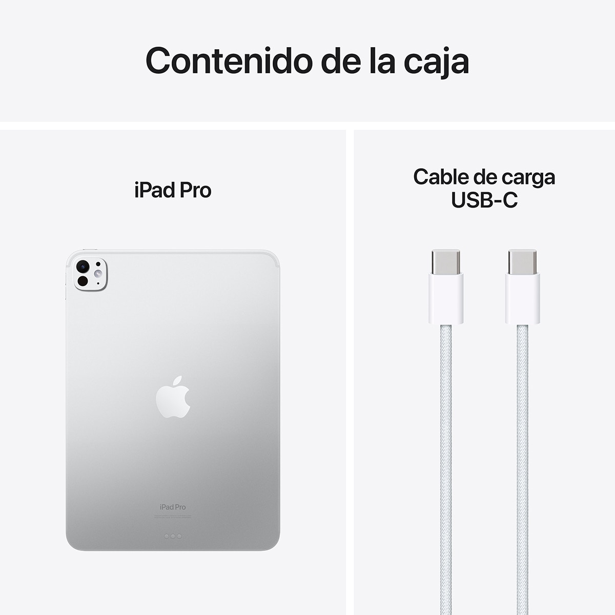 Apple iPad Pro 11" (2024) M4, Wi-Fi - Plata vidrio estándar 1 TB + 16 GB RAM Plata vidrio estándar-12