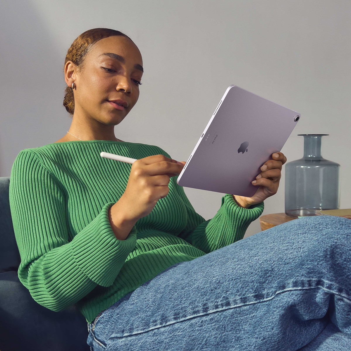 Apple iPad Air 13" (2024) M2, Wi-Fi - Púrpura 1 TB + 8 GB RAM Púrpura-6