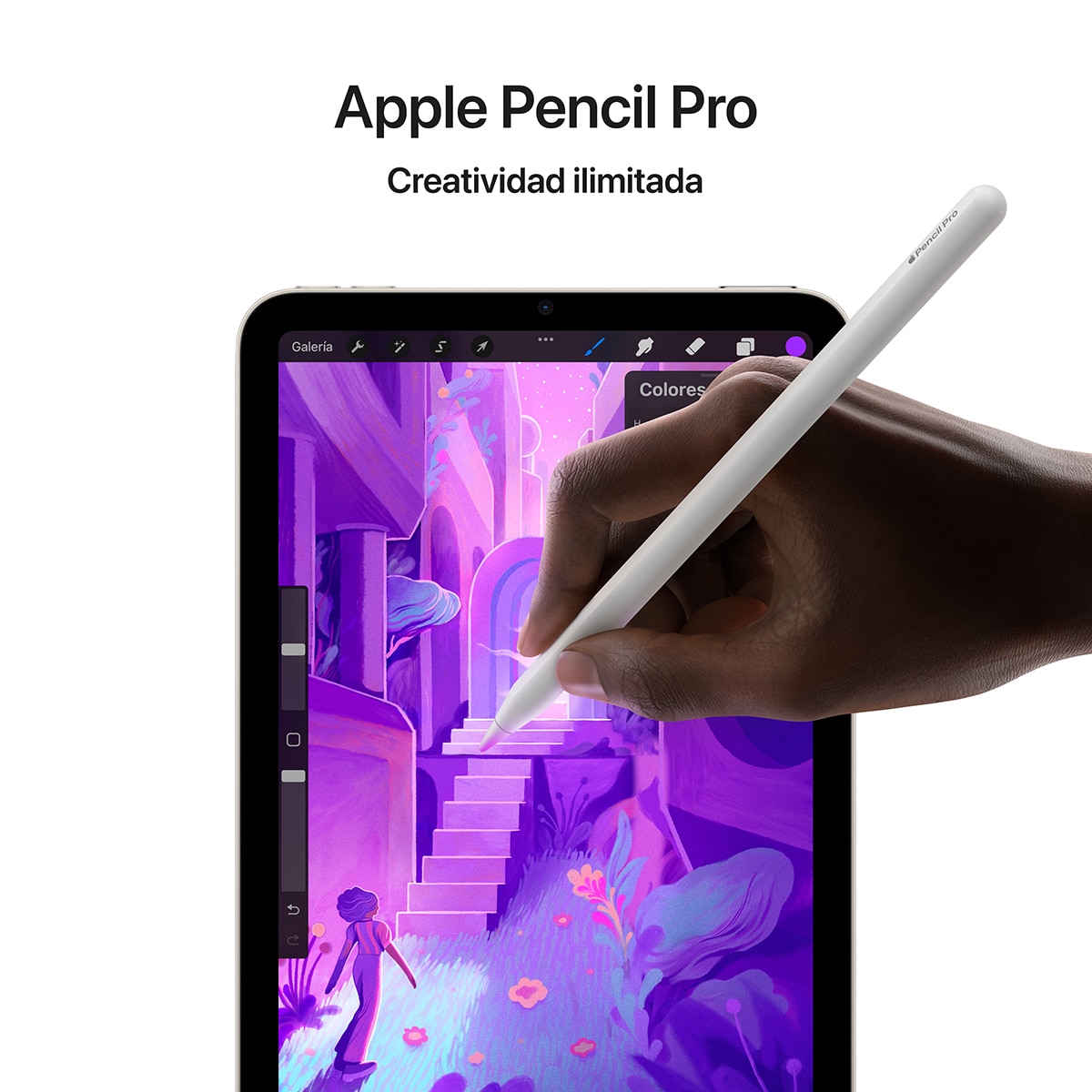 Apple iPad Mini (2024) Wi-Fi + Cellular (7ª Generación) Gris espacial-5