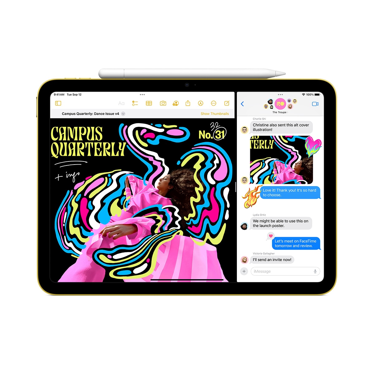 Apple iPad 10,9" (2024) Wi-Fi (10ª Gen) Plata-5
