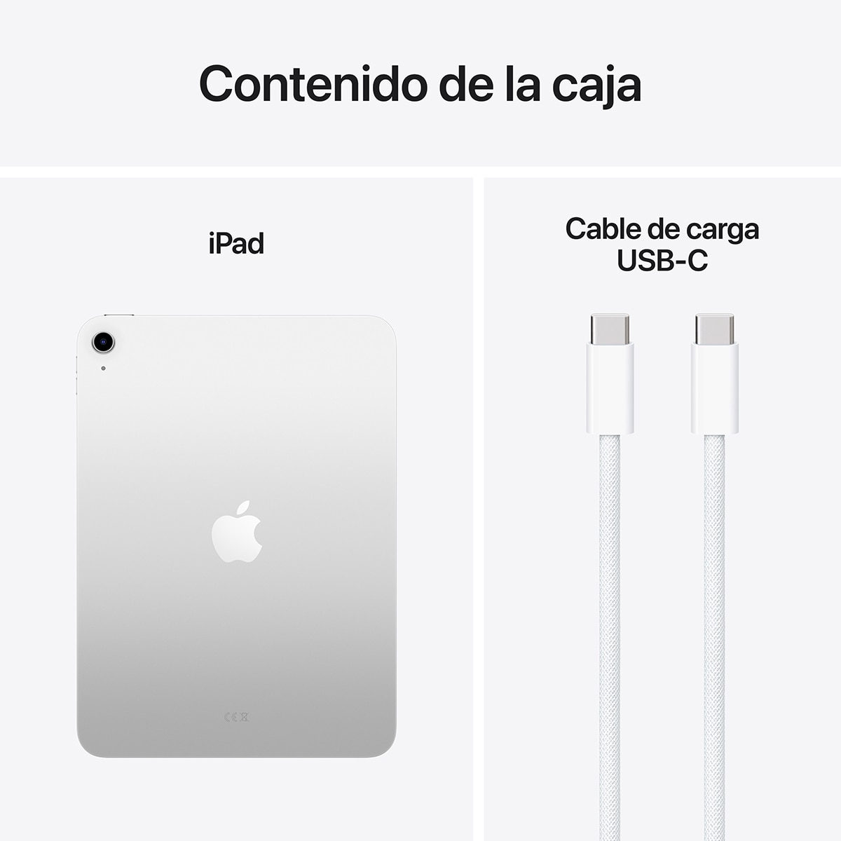 Apple iPad 11" (2025) A16, Wi-Fi Prata-8