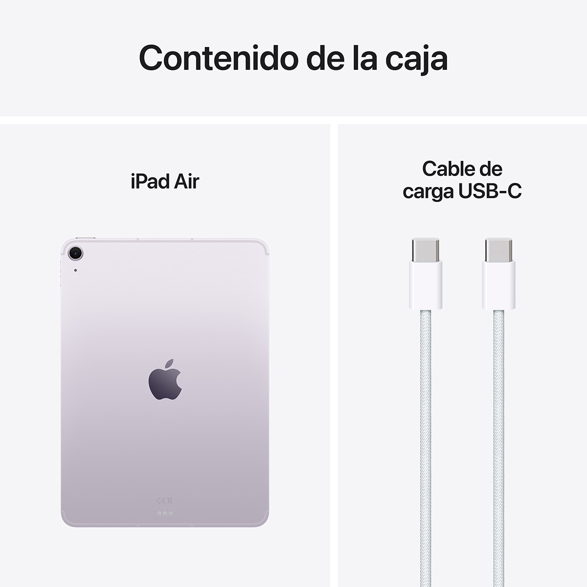 Apple iPad Air 11" (2025) M3, Wi-Fi + Cellular - Púrpura 1 TB + 8 GB RAM Púrpura-11
