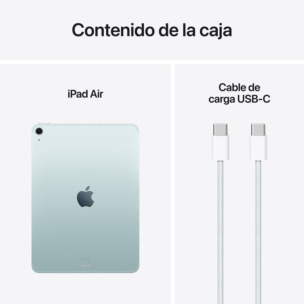Apple iPad Air 11" (2025) M3, Wi-Fi + Cellular - Azul 1 TB + 8 GB RAM Azul-11