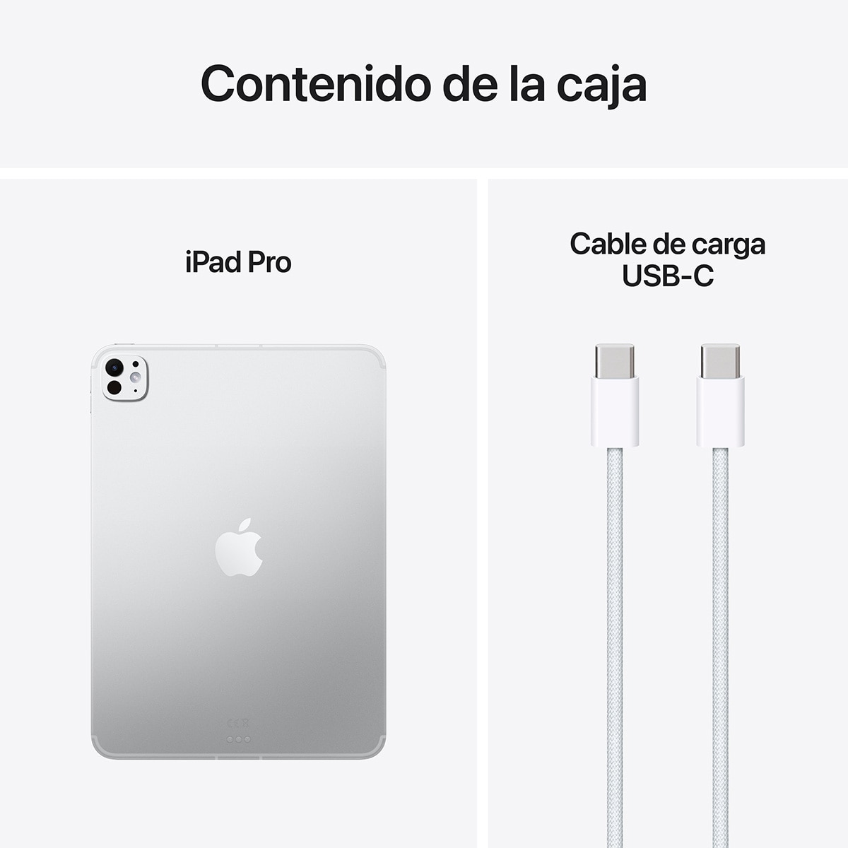 Apple iPad Pro 11" (2025) M5, Wi-Fi + Cellular - Plata 256 GB + 12 GB RAM Plata-9