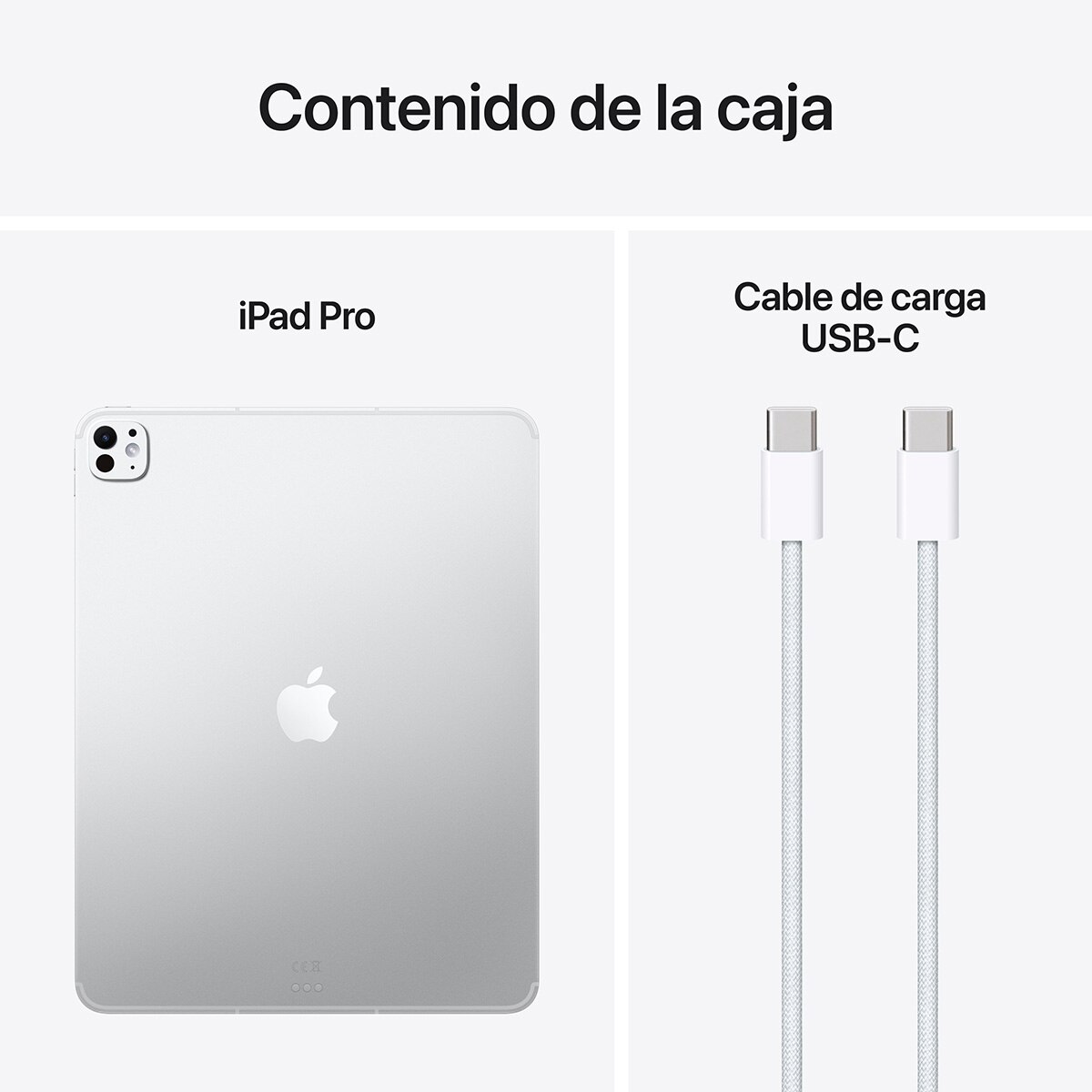 Apple iPad Pro 13" (2025) M5, Wi-Fi + Cellular - Plata 256 GB + 12 GB RAM Plata-9