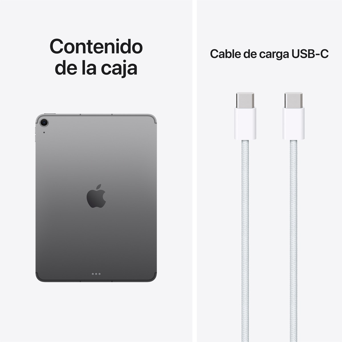 Apple iPad Air 11" (2026), M4, Wi-Fi + Cellular - Gris espacial 512 GB Gris espacial-11