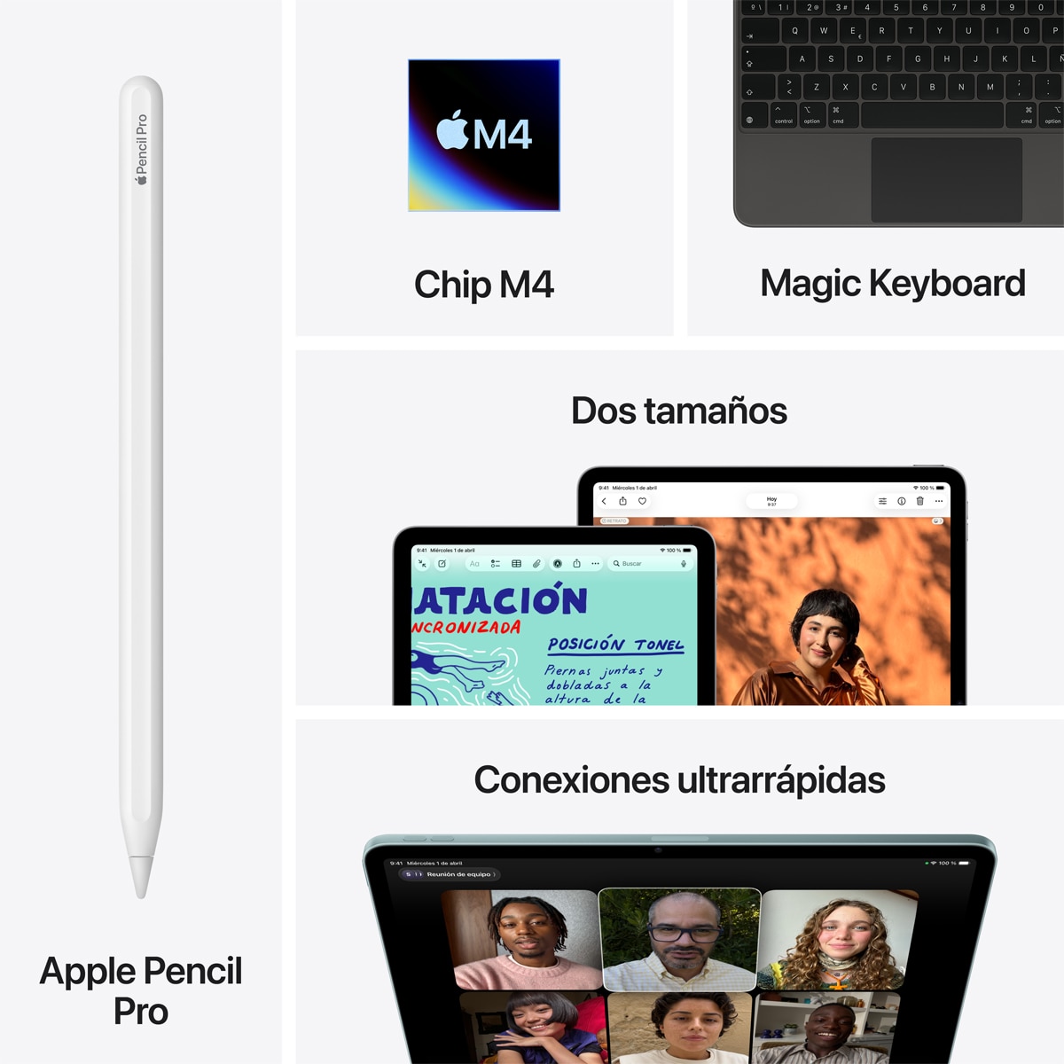 Apple iPad Air 13" (2026), M4, Wi-Fi - Azul 512 GB Azul-10