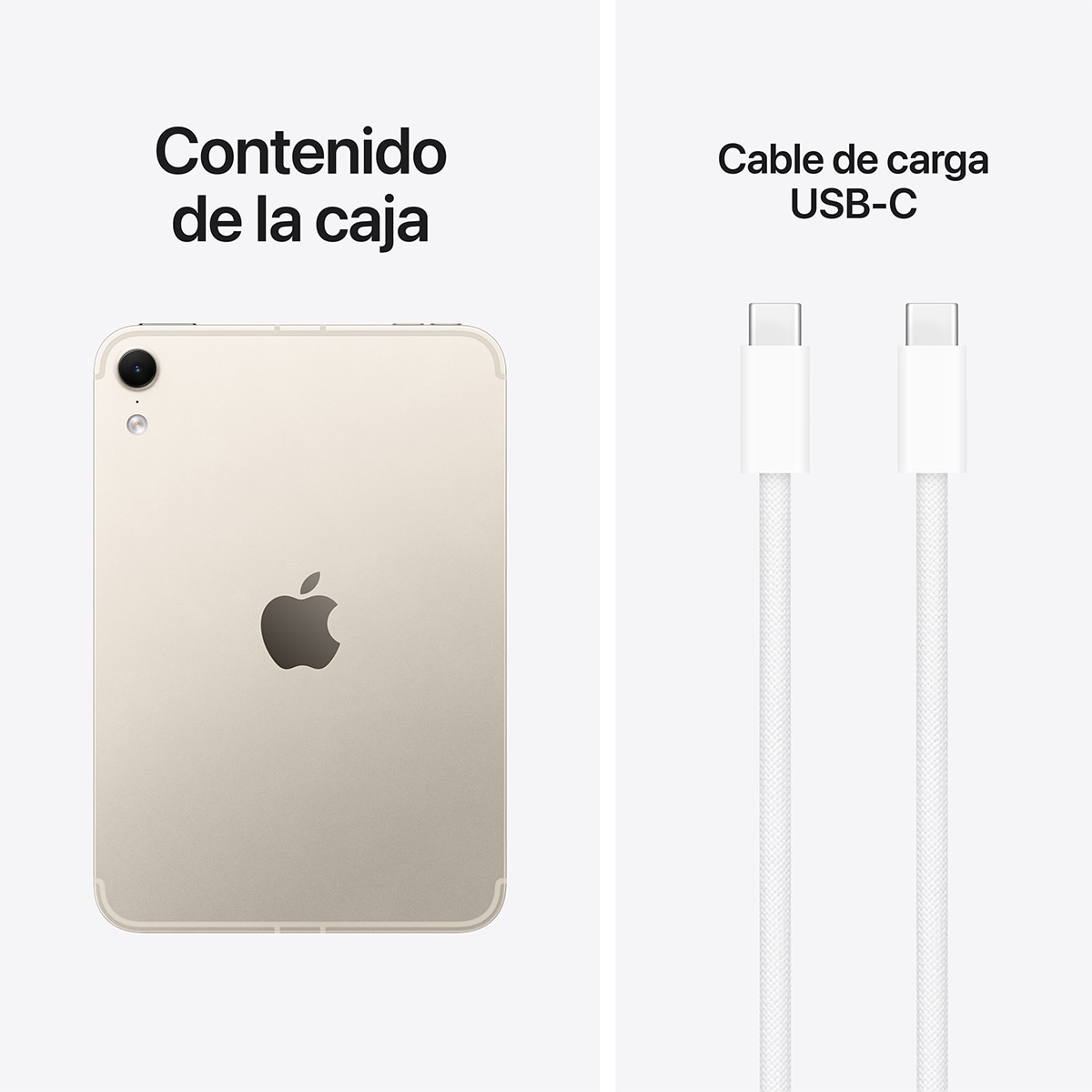 Imagen 11 de Apple iPad mini 8,5" (2026) A20 Pro, Wi-Fi + Cellular - Blanco estrella Vidrio nanotexturizado 256 GB Blanco estrella Vidrio nanotexturizado