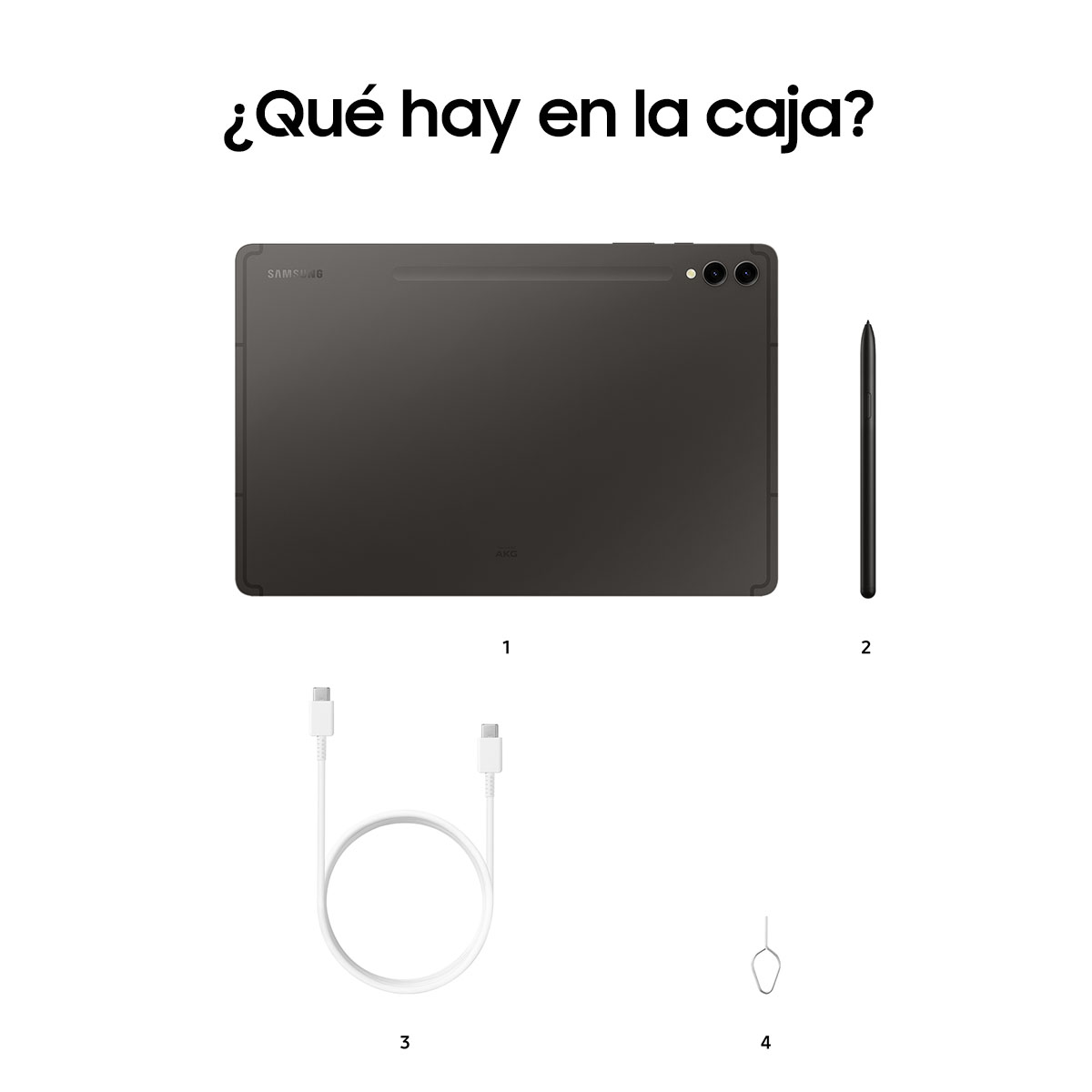 Tablet Samsung Galaxy Tab S9+ 12 GB + 512 GB Wi-Fi + 5G Gris Grafito-7