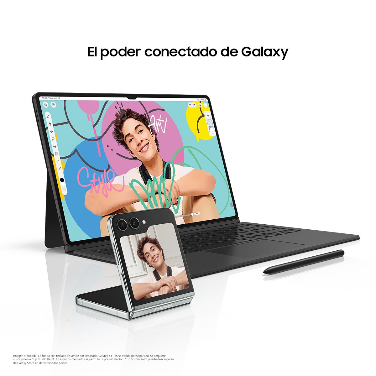 Tablet Samsung Galaxy Tab S9+ 12 GB + 512 GB Wi-Fi + 5G Gris Grafito-8