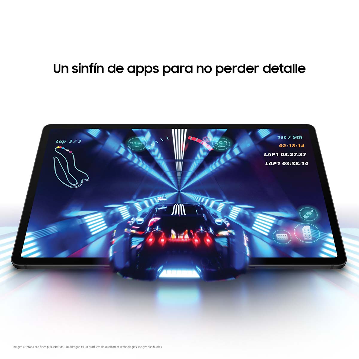 Tablet Samsung Galaxy Tab S9 8 GB + 128 GB Wi-Fi + 5G Gris Grafito-4