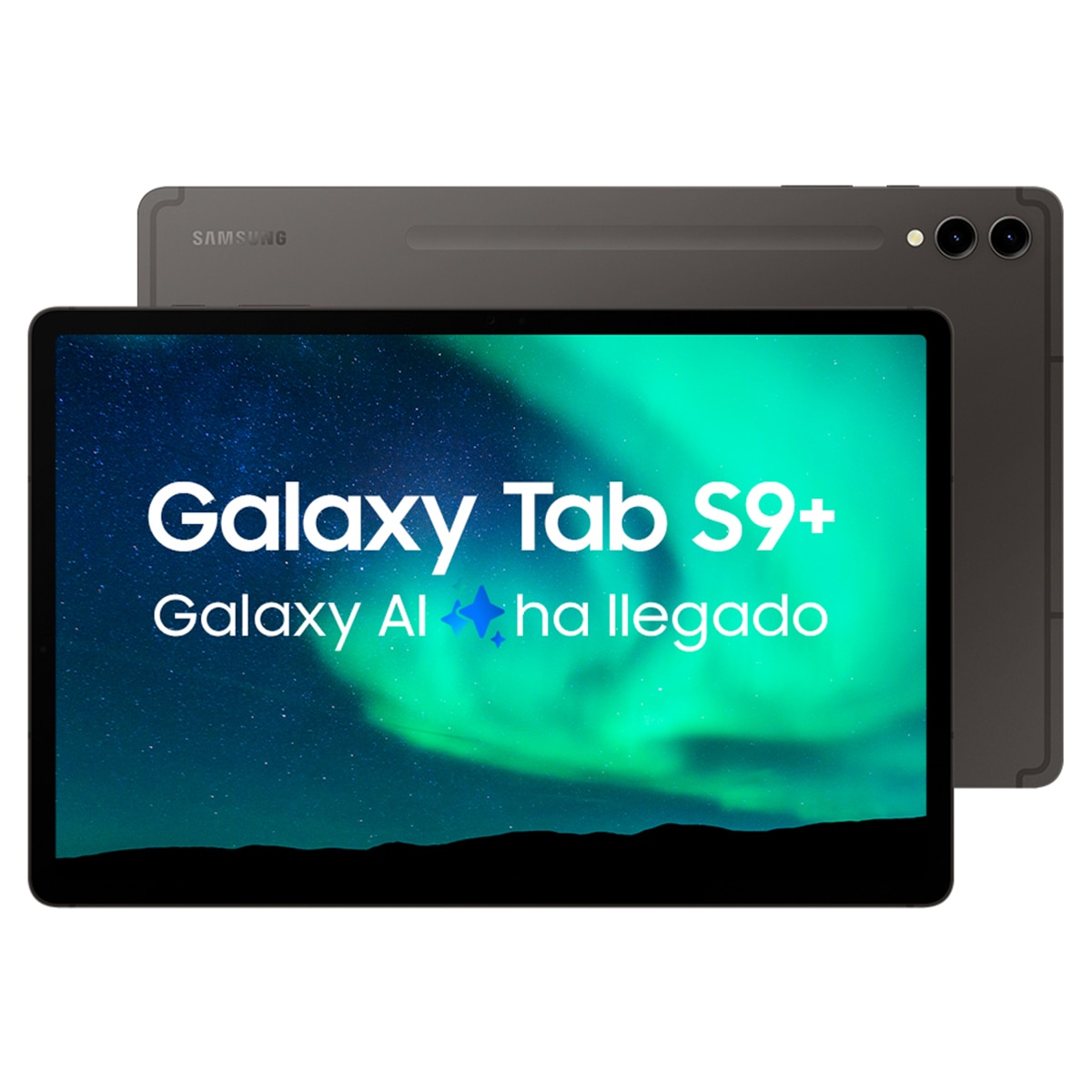 Tablet Samsung Galaxy Tab S9+ 12 GB + 256 GB Wi-Fi + 5G Gris Grafito-1