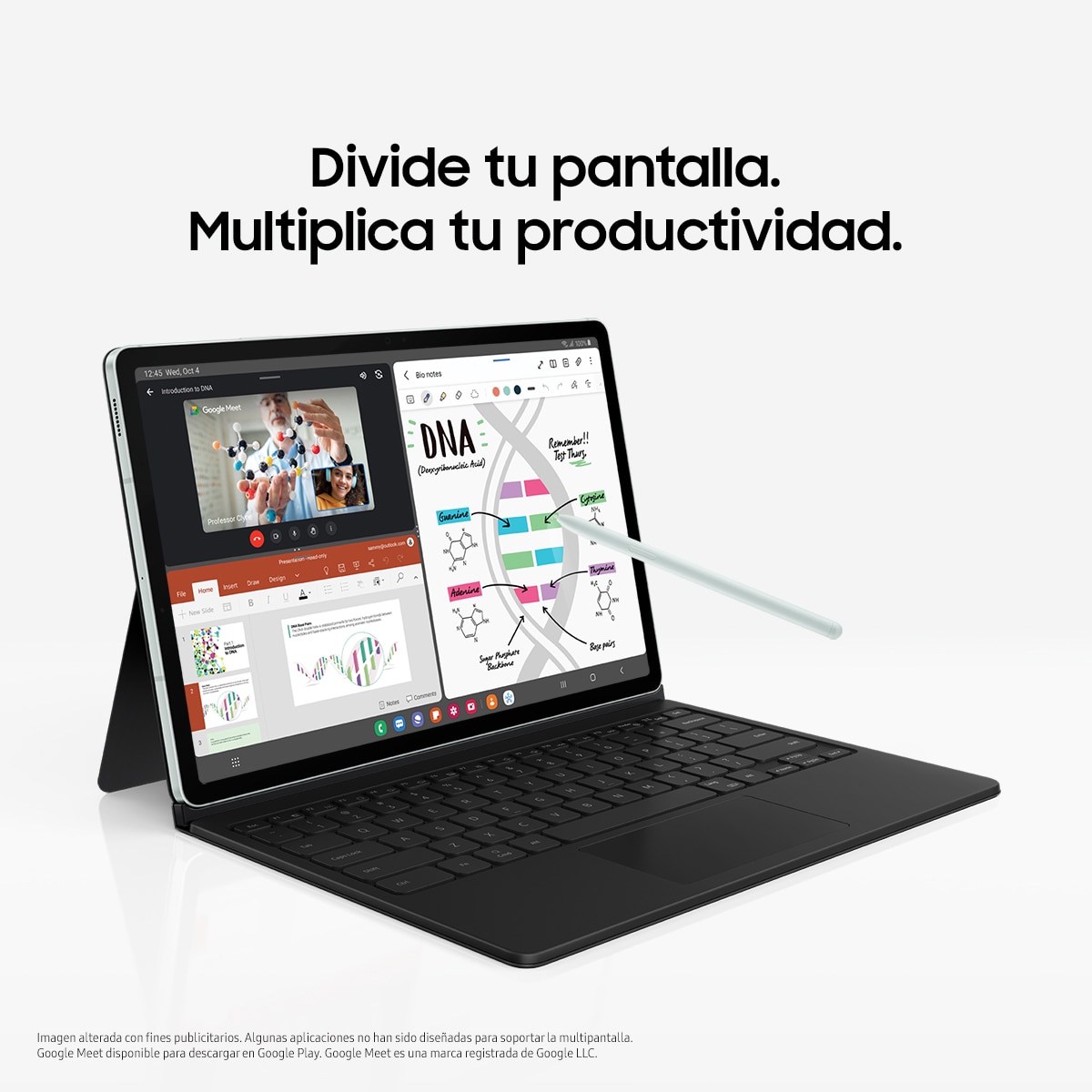 Tablet Samsung Galaxy Tab S9 FE+ 12GB + 256GB Wi-Fi Verde-6