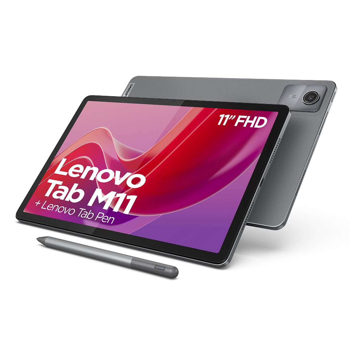 Tablet Lenovo M11 Full HD, 11", 128 GB + 4 GB, Wi-Fi + Lenovo Tab Pen Gris Lunar-4