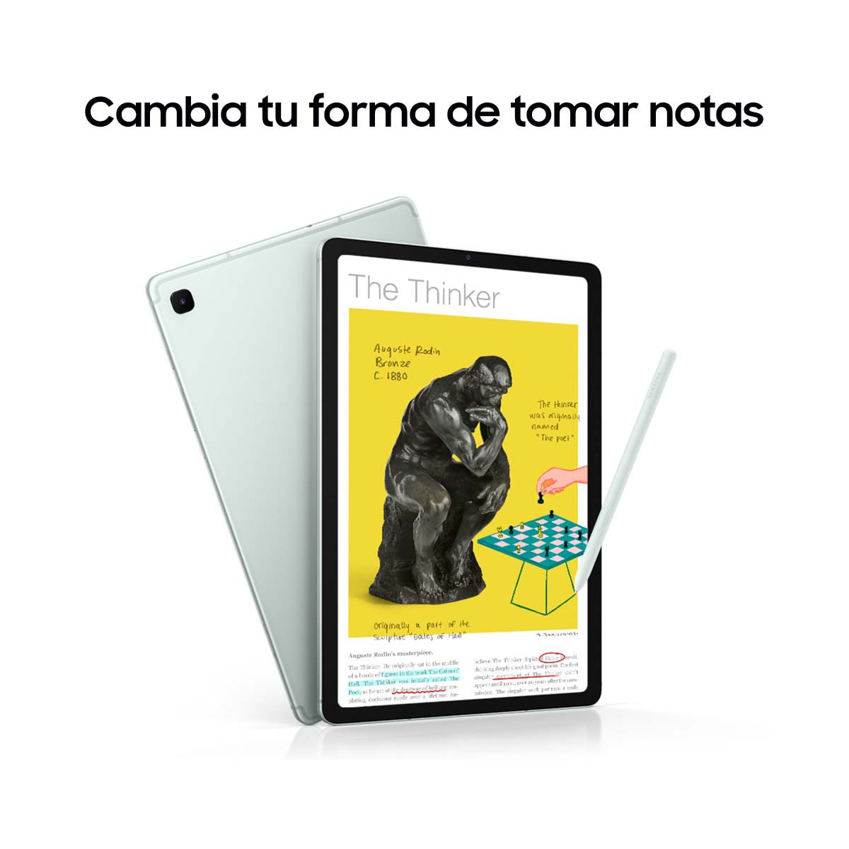 Tablet Samsung Galaxy Tab S6 Lite (2024), 128GB + 4GB, Wi-Fi con S Pen Gris-3
