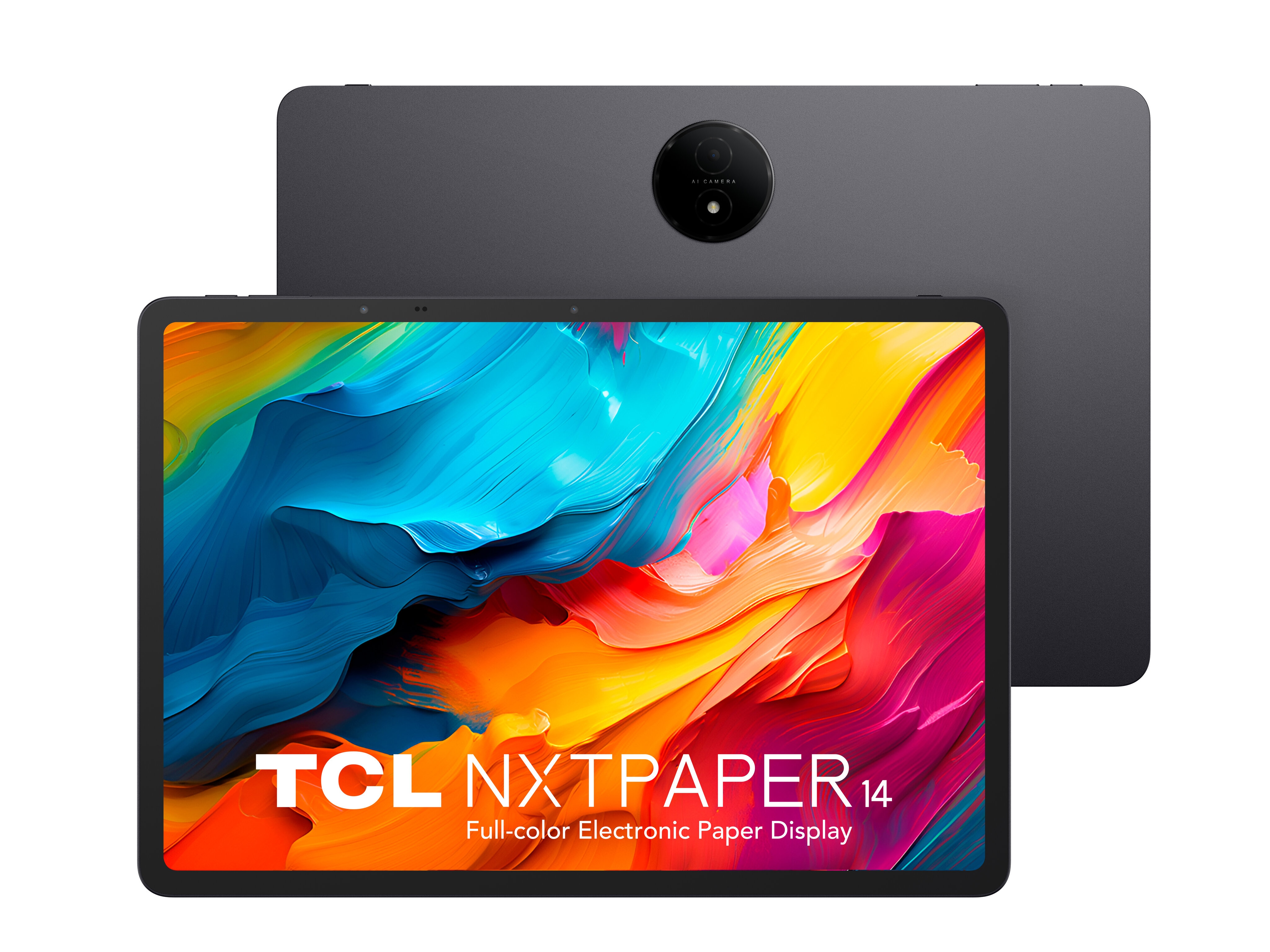 Tablet TCL NXTPAPER 14 Wi-Fi, 8GB (+8 ampliables) + 256GB, 14,25'' (36,2 cm) Gris Espacial Gris-6