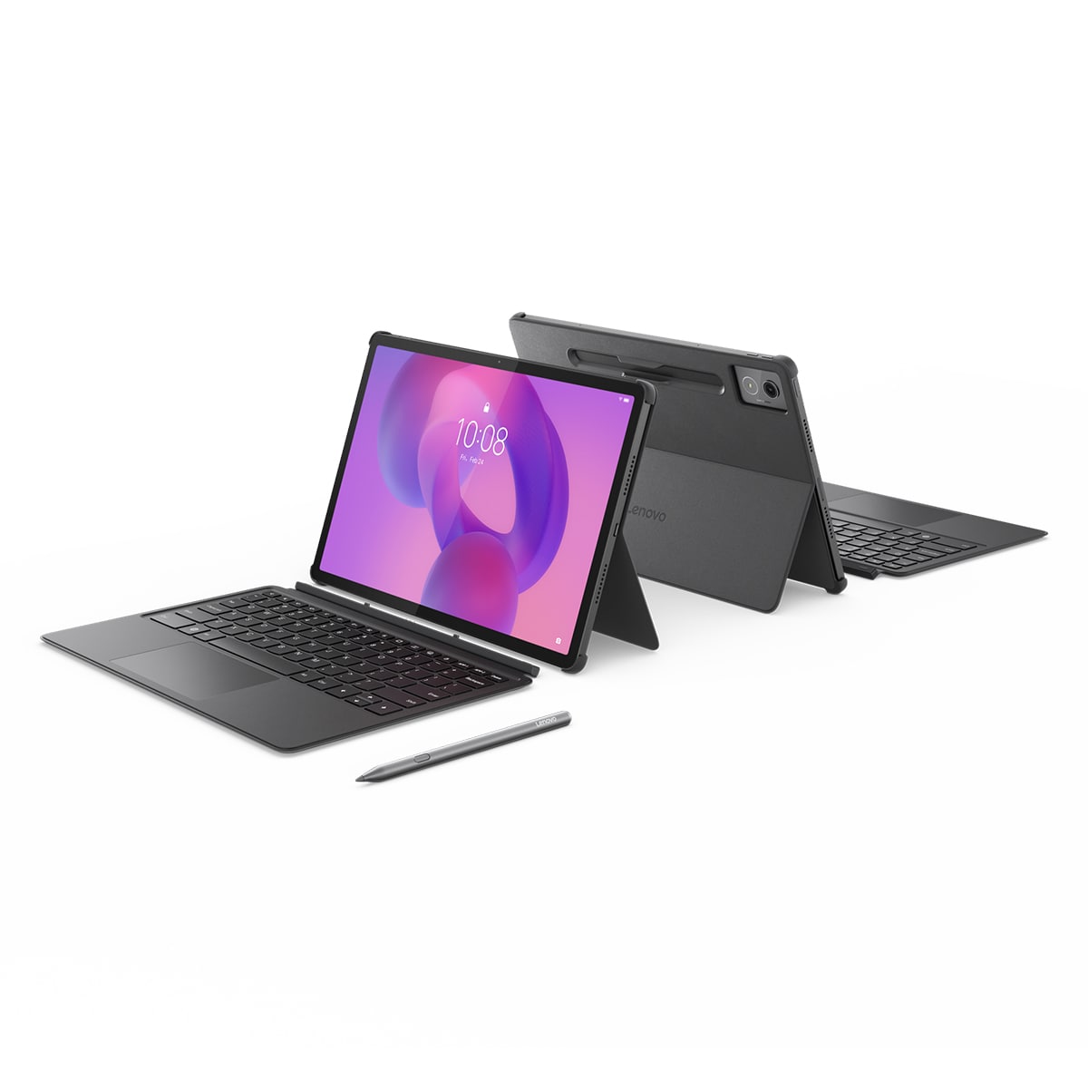 Tablet Lenovo Idea Tab Pro, 8GB + 256GB, 12,7" 3K, Wi-Fi + Teclado y Lápiz Tab Pen Plus Gris Lunar-5