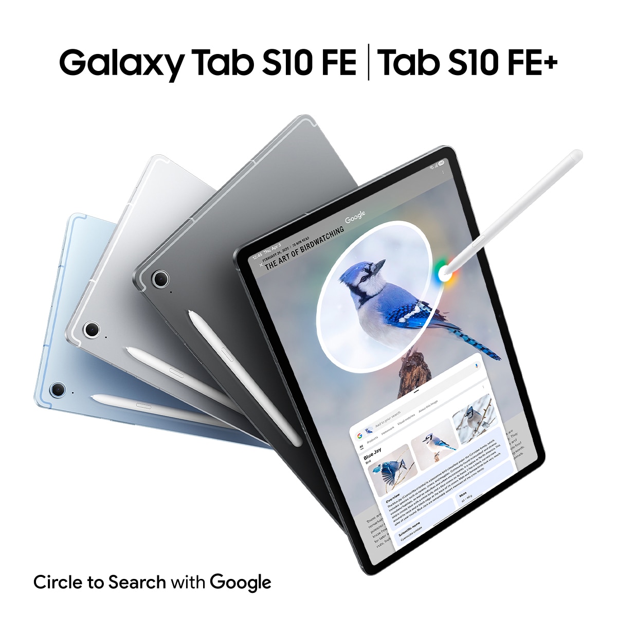 Tablet Samsung Galaxy Tab S10 FE 12 GB + 256 GB Wi-Fi - Blue 256 GB + 12 GB RAM Blue-2