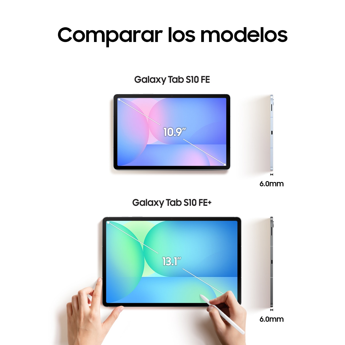Tablet Samsung Galaxy Tab S10 FE 12 GB + 256 GB Wi-Fi - Blue 256 GB + 12 GB RAM Blue-5