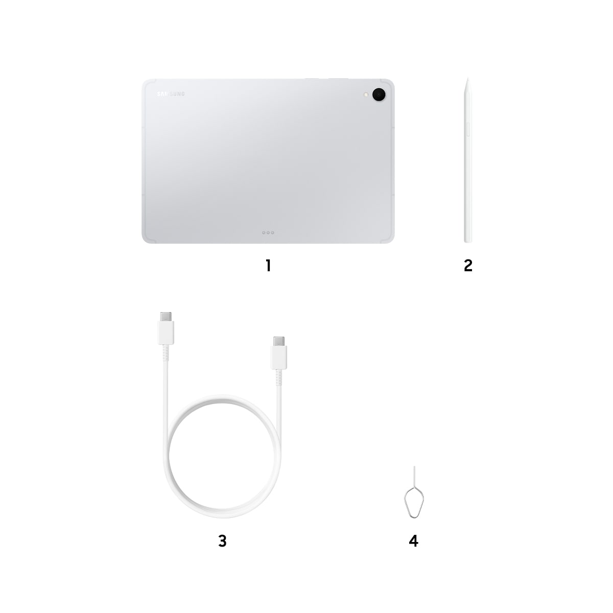 Tablet Samsung Galaxy Tab S11 Wi-Fi 12GB+256GB Cinzento-claro-9