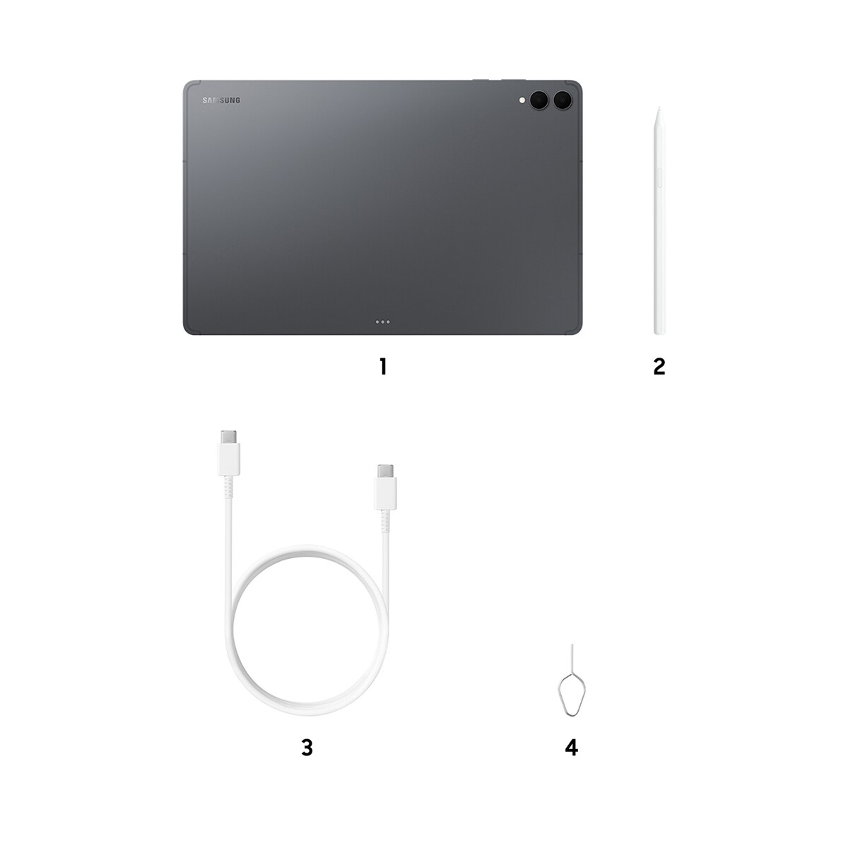 Tablet Samsung Galaxy Tab S11 Ultra 12GB+256GB Gris-9