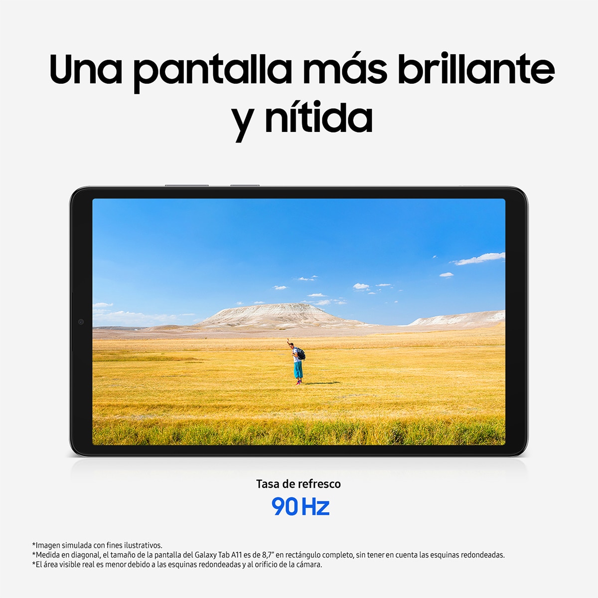 Tablet Samsung Galaxy Tab A11, 64 GB + 4 GB, 8,7", Wi-Fi Gris-4