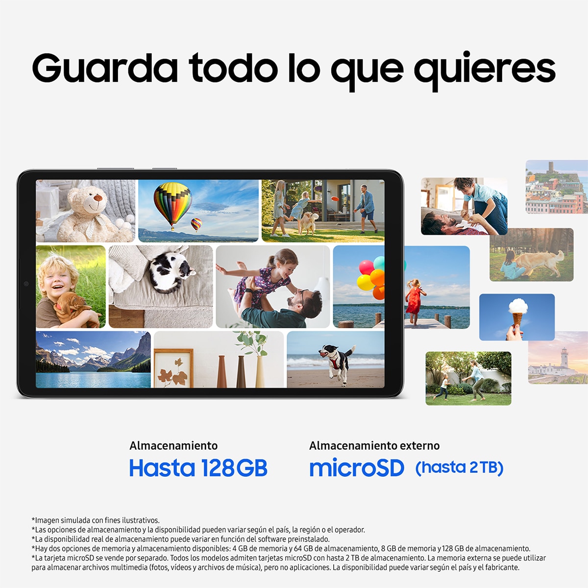 Tablet Samsung Galaxy Tab A11, 64 GB + 4 GB, 8,7", Wi-Fi Gris-5