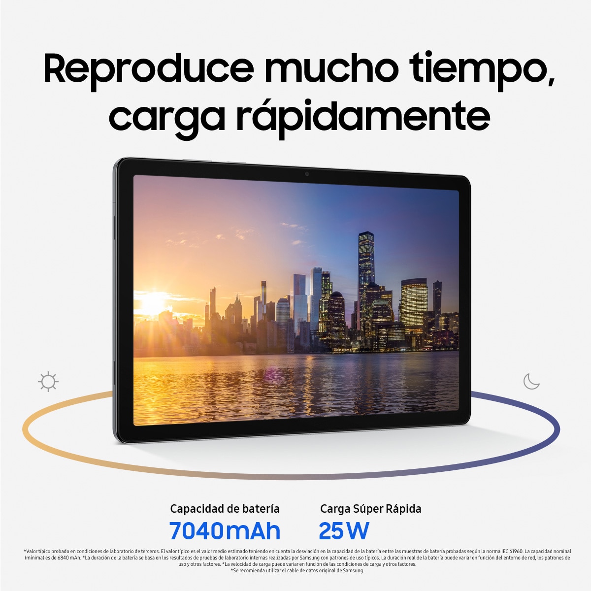 Tablet Samsung Galaxy Tab A11+ Wi-Fi 6 GB + 128 GB - Plata 128 GB + 6 GB RAM Plata-5