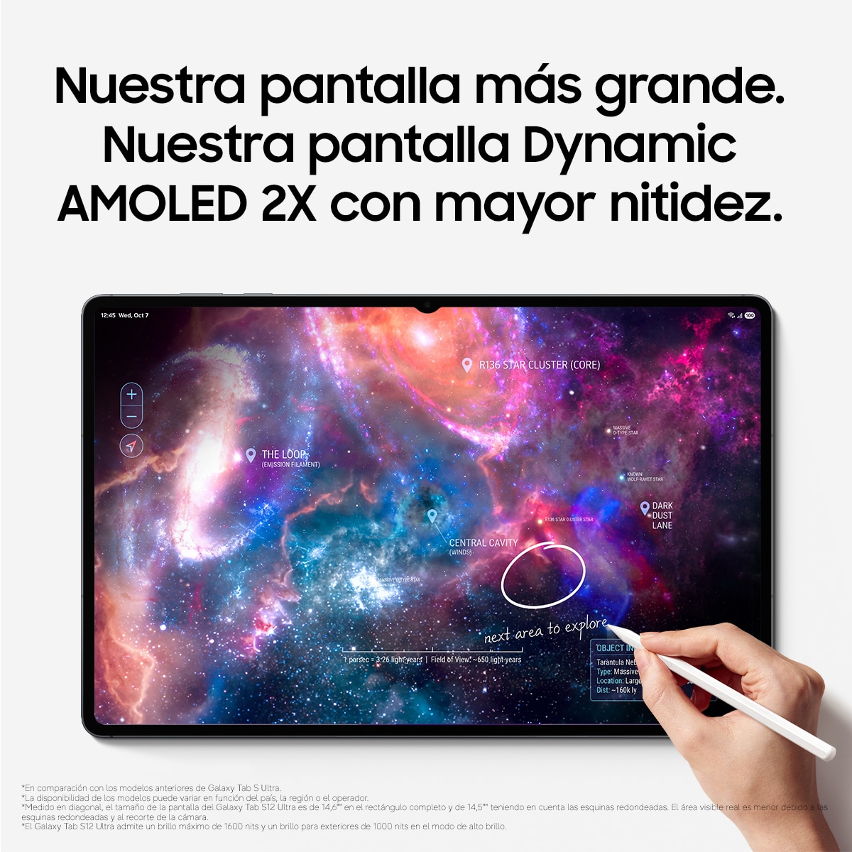 Tablet Samsung Galaxy Tab S12 Ultra 5G Wi-Fi + Pen Cinzento-7
