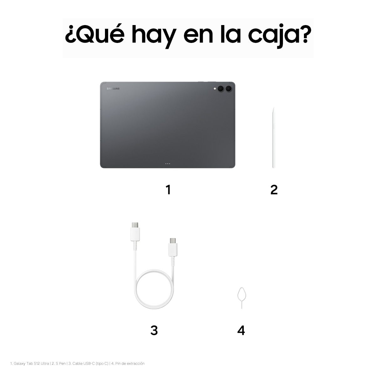 Tablet Samsung Galaxy Tab S12 Ultra Wi-Fi - Gris 1 TB + 16 GB RAM Gris-14