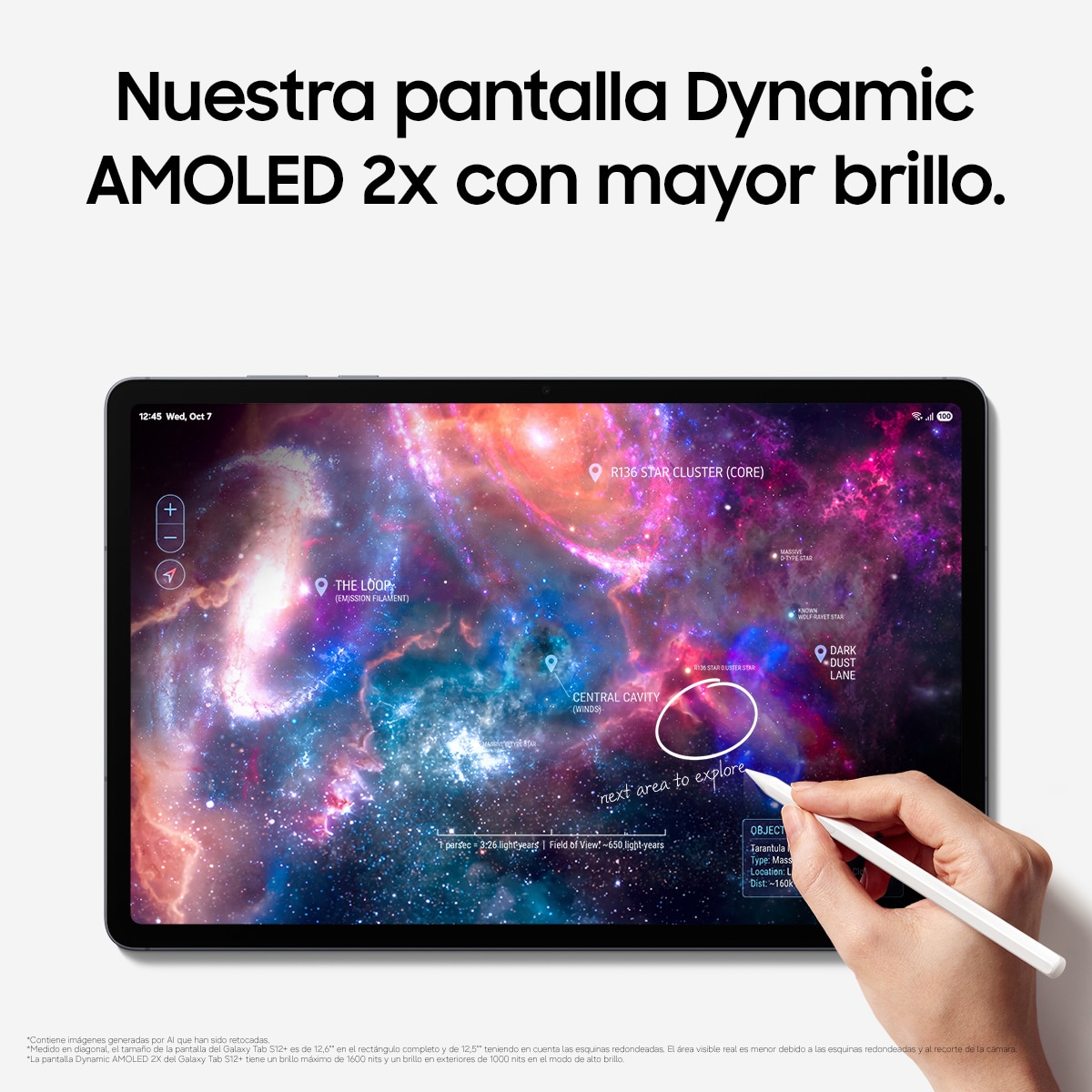 Tablet Samsung Galaxy Tab S12+ Wi-Fi - Gris 256 GB + 12 GB RAM Gris-4