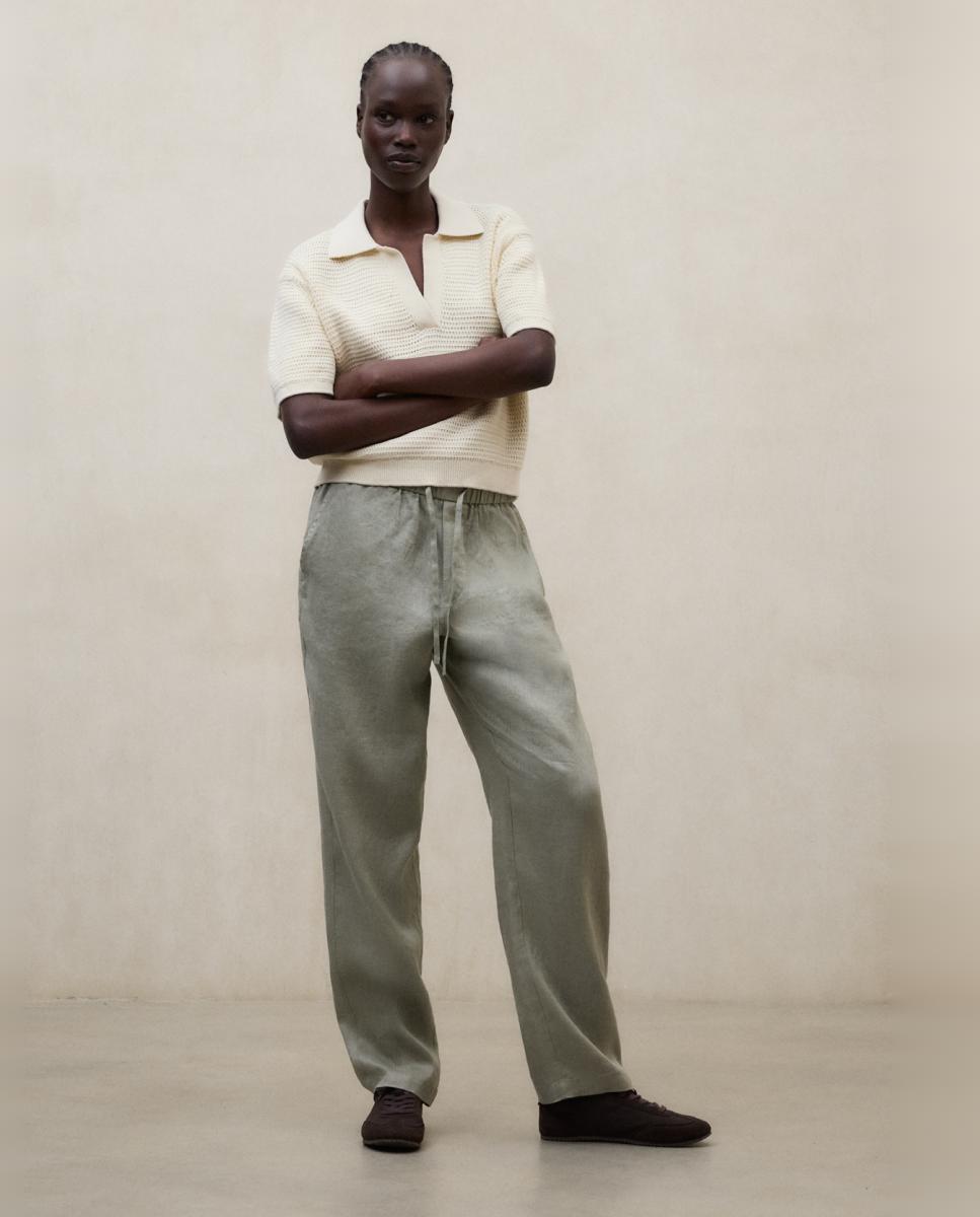 Imagem 0 de Joggers sem Bolsos Laterais e Design Liso