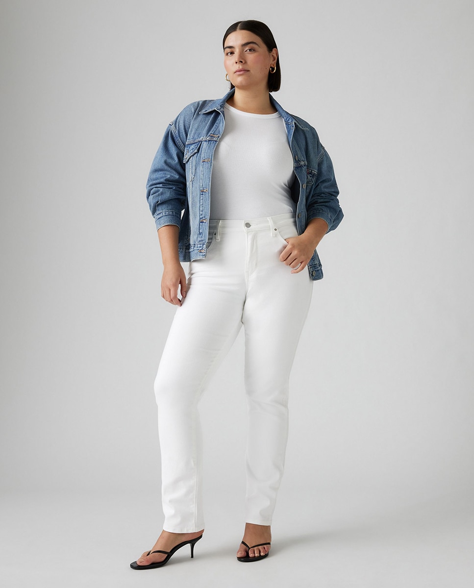 Jeans 314™ Shaping Straight Branco-1