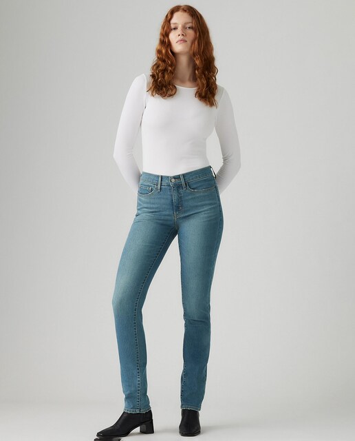 Imagem 0 de Jeans Straight 312™ Shaping Slim de Cintura Média