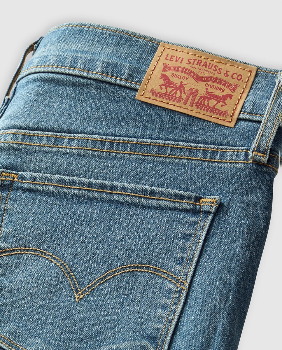 Toni - Vaqueros - Para Mujer 502 Mid Blue Used 40