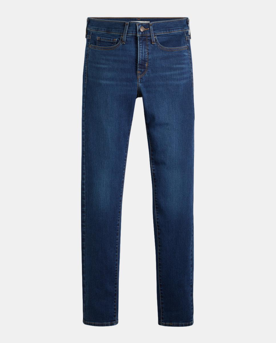 Jeans Straight 312™ Shaping Slim de Cintura Média Azul-índigo-5