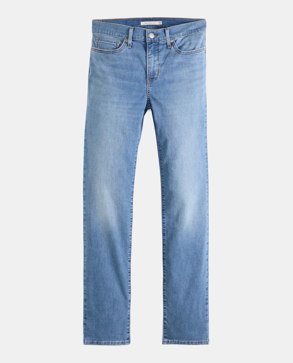 Jeans Straight 312™ Shaping Slim de Cintura Média Azul-5