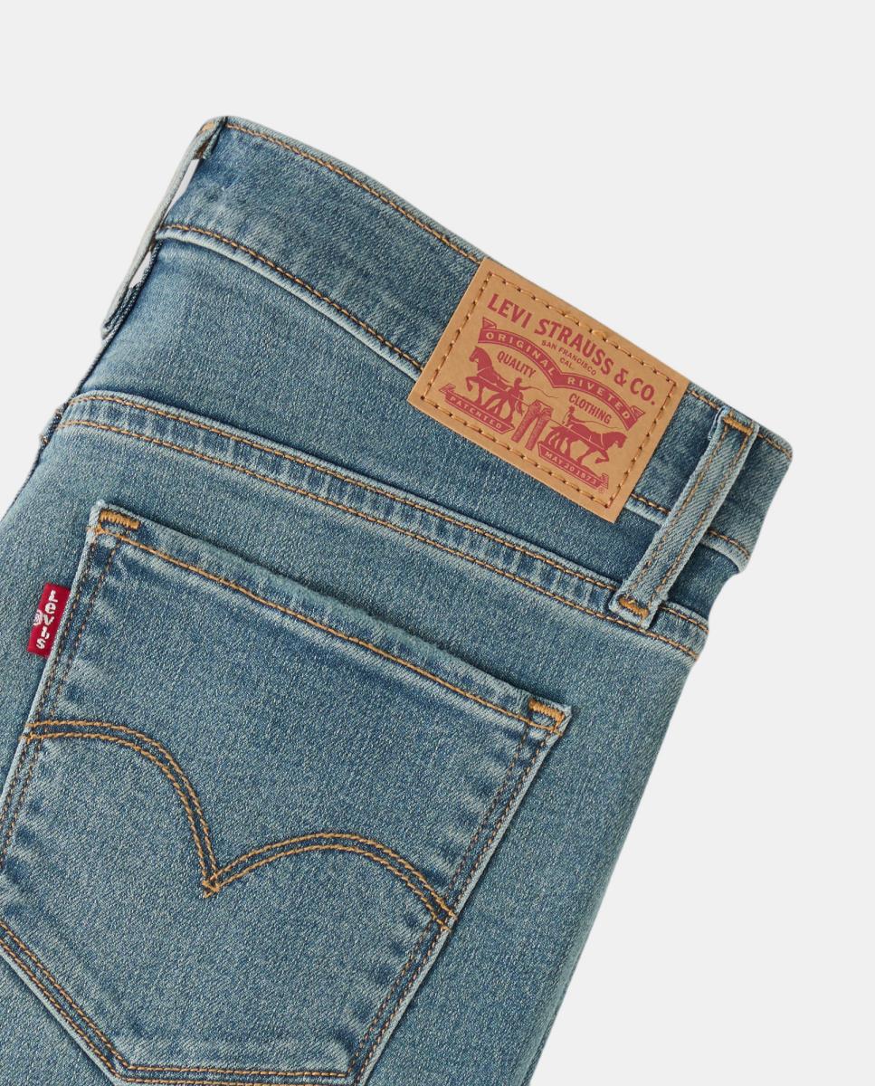 Jeans à Boca de Sino 315? Shaping Bootcut de Cintura Média Azul-6