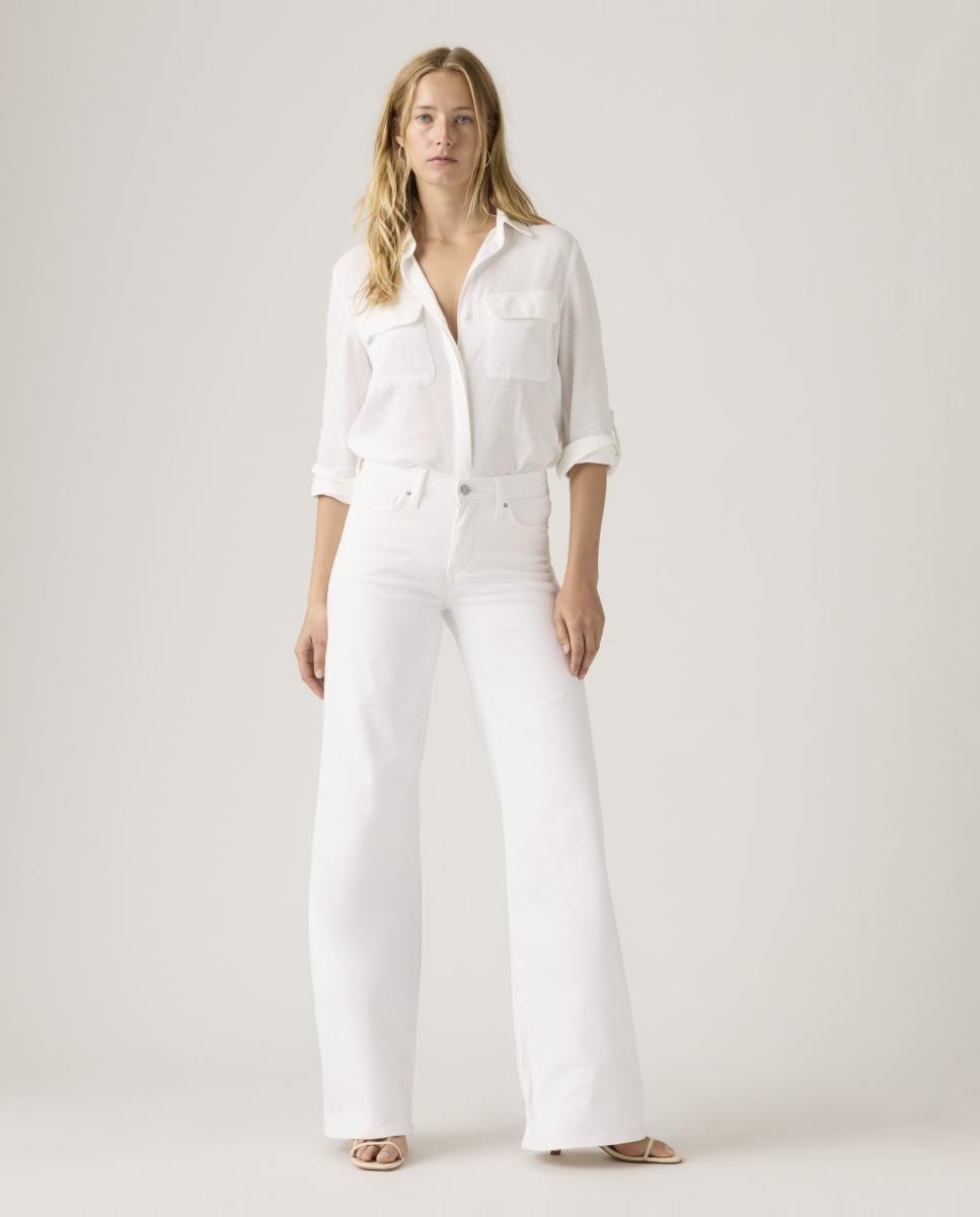 Imagem 0 de Jeans Straight 318™ Shaping Wide Leg de Cintura Média