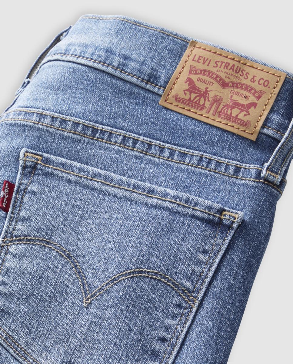 Jeans Straight 314? Shaping com Cintura Média Azul-claro-7