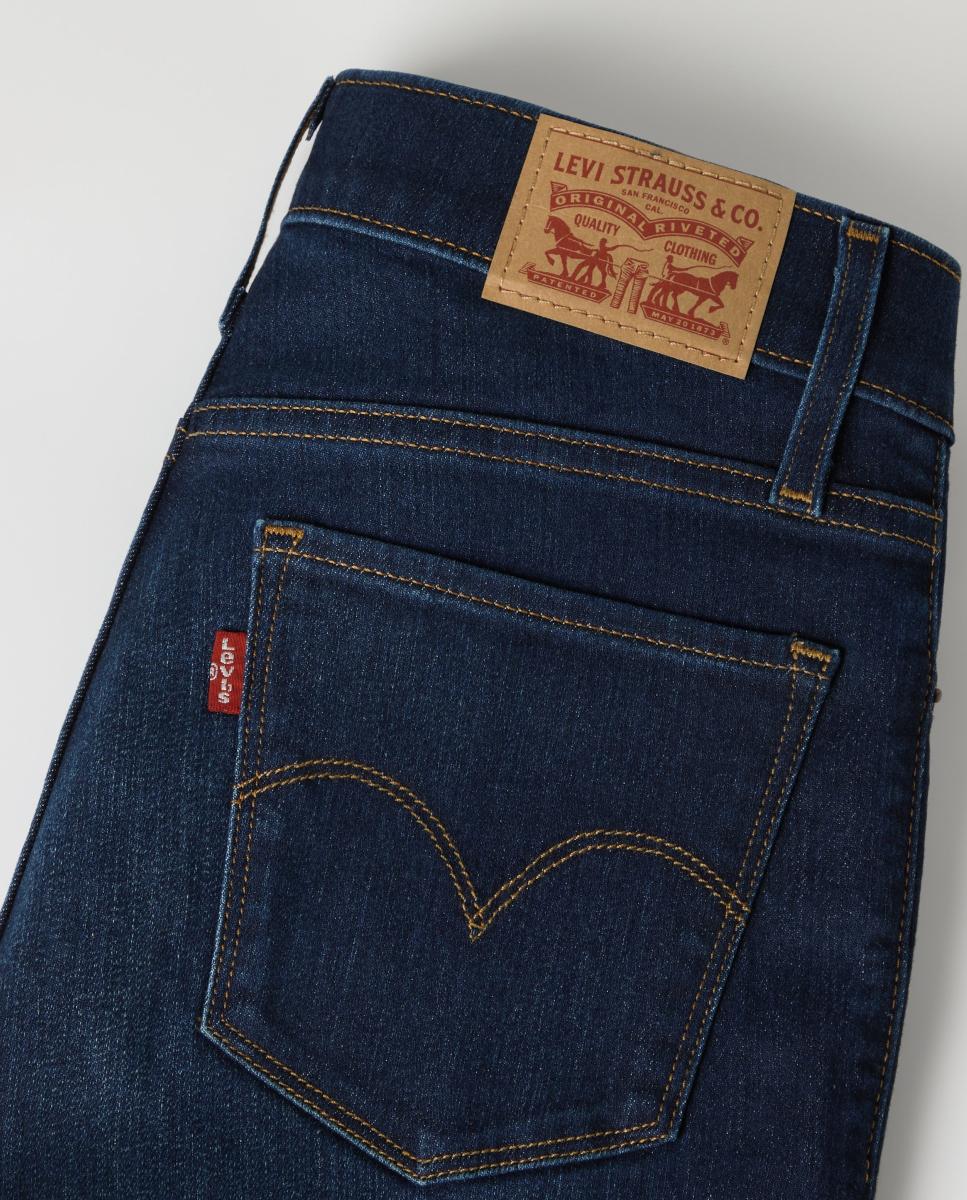 Jeans à Boca de Sino 315? Shaping Bootcut com Cintura Média Azul-índigo-7