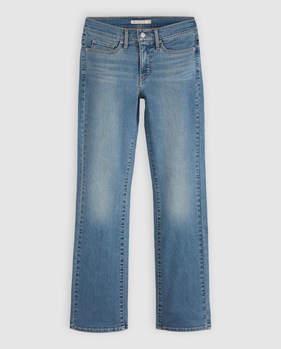 Jeans à Boca de Sino 315? Shaping Bootcut com Cintura Média Azul-claro-6