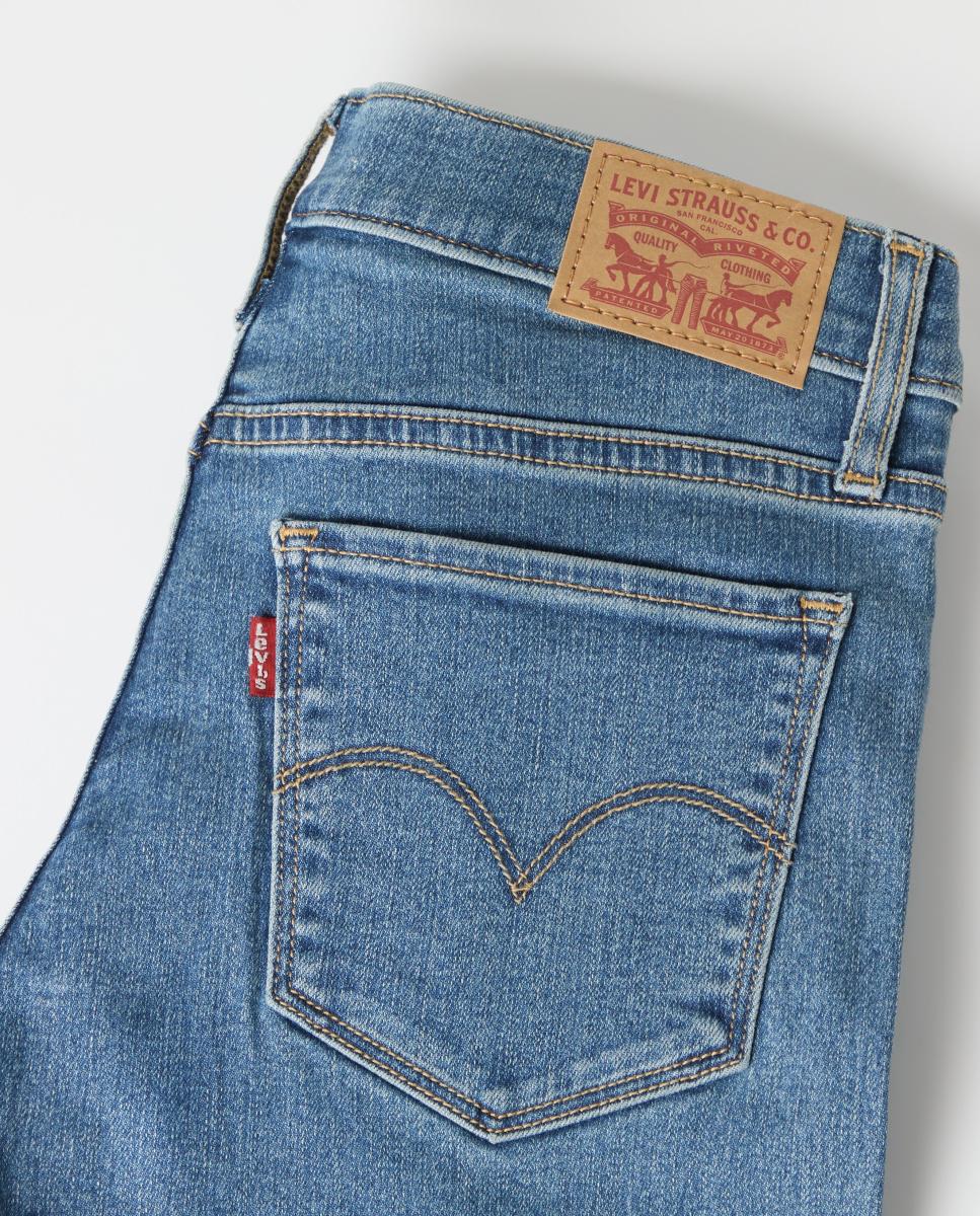 Jeans à Boca de Sino 315? Shaping Bootcut com Cintura Média Azul-claro-7