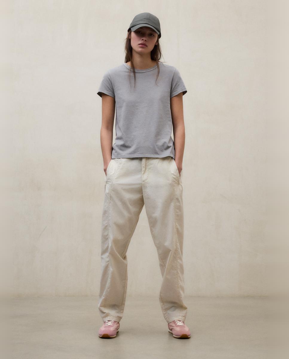 Ecoalf - Camiseta de mujer con corte regular y cuello redondo.