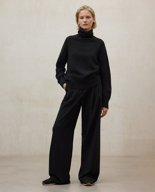 Imagem 0 de Camisola de Malha de Gola Alta