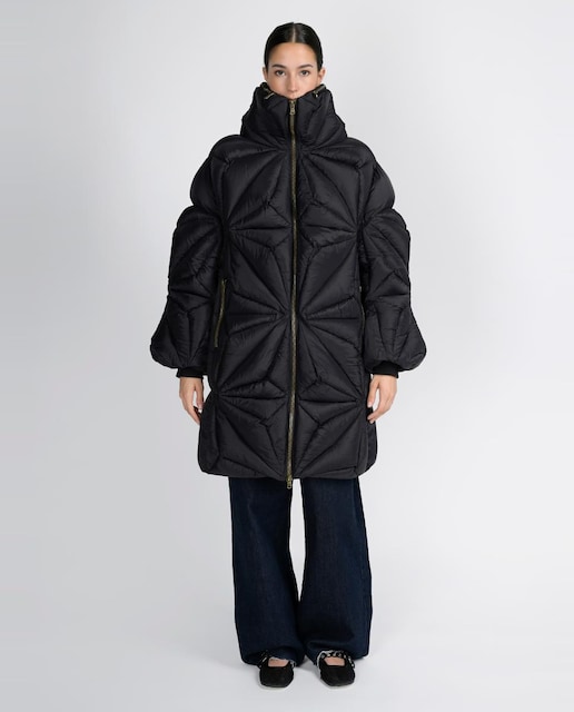 Imagen 0 de Plumífero de mujer Diamond corto diseño diamante