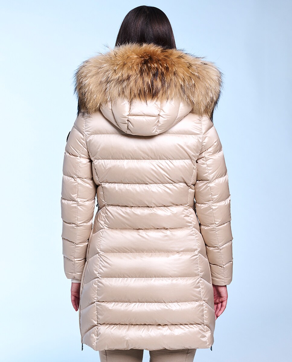 Blusão Acolchoado Cintado Ouro-2