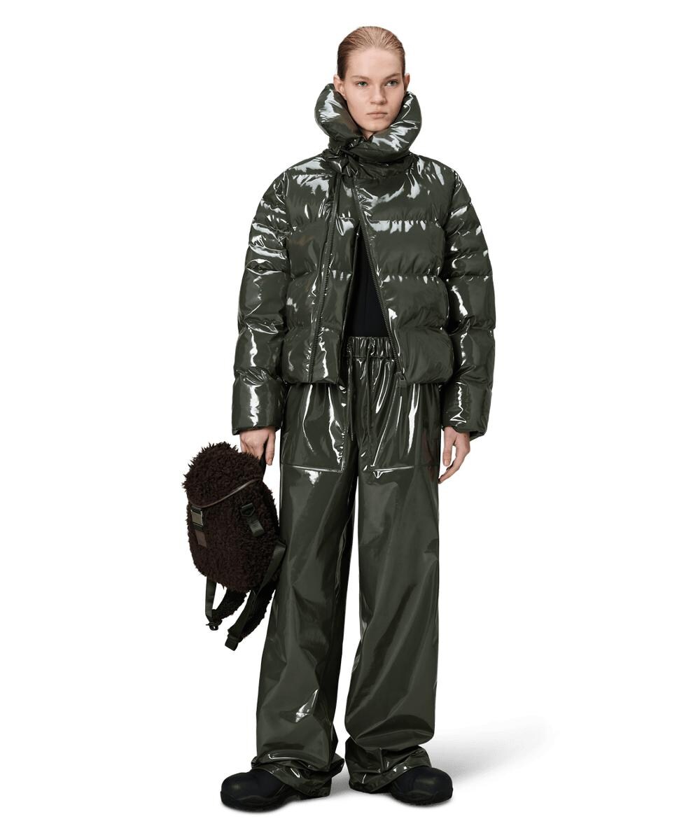 Blusão Acolchoado Alta Vision Short Puffer Jacket Verde-3