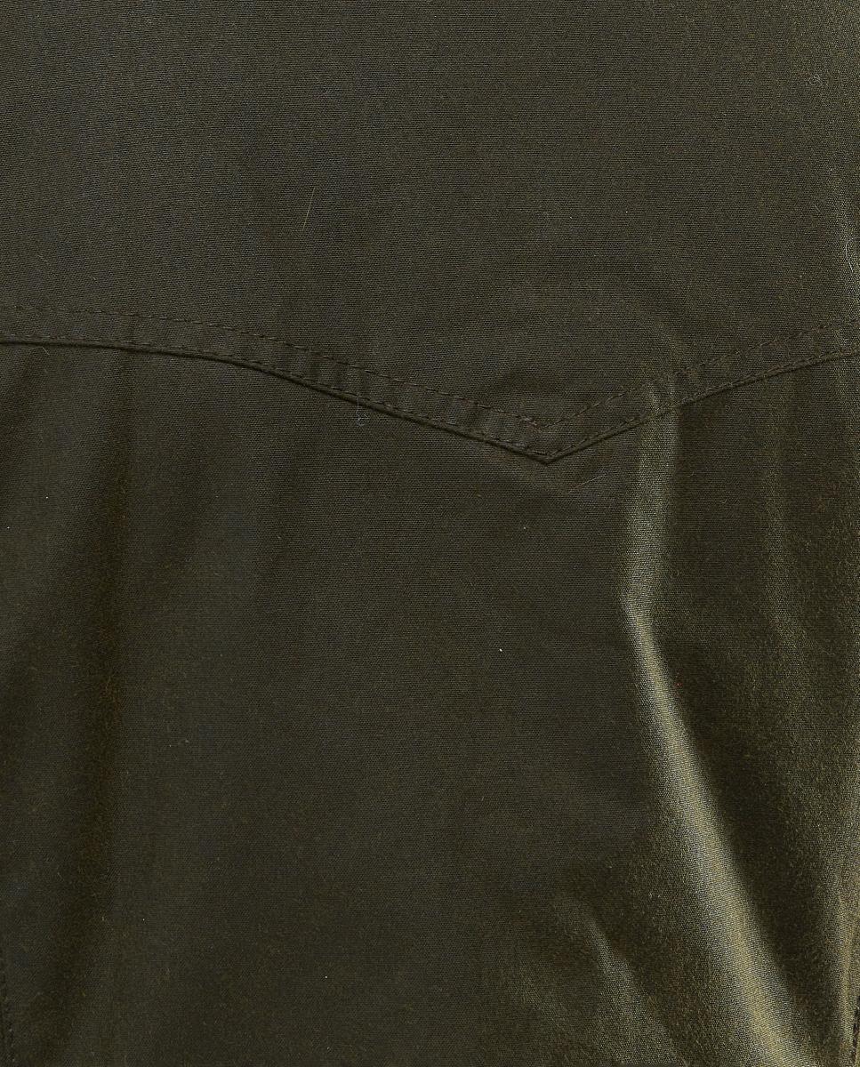 Chaqueta estilo encerado de cuatro bolsillos con charreteras - Barbour - Verde Verde-8