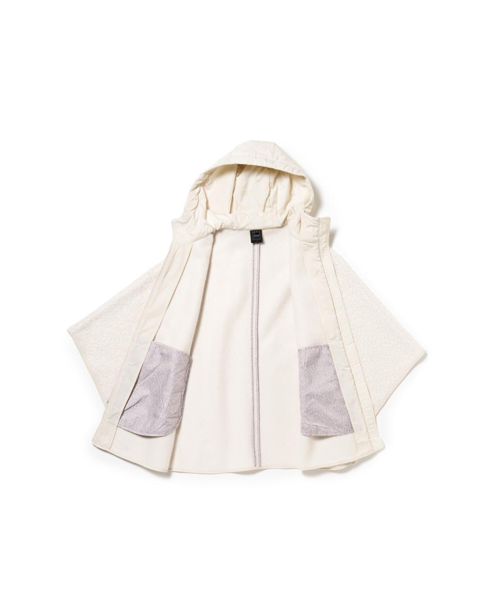 Capa com Capuz, Fecho de Correr e Bolsos Cinzento-claro-6